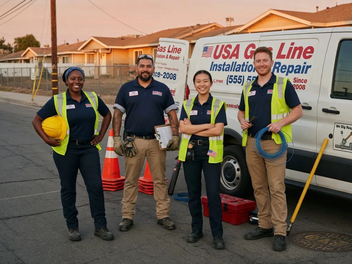 Gas Line Installation company in Navarre, OH